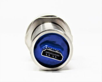 hermetic hdmi feedthrough connector with vacuum face seal