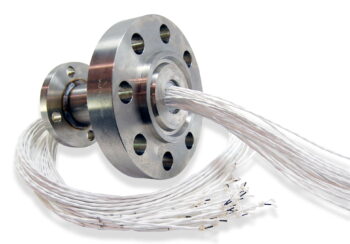 Explosion-Proof fiber optic feedthrough with custom flanges