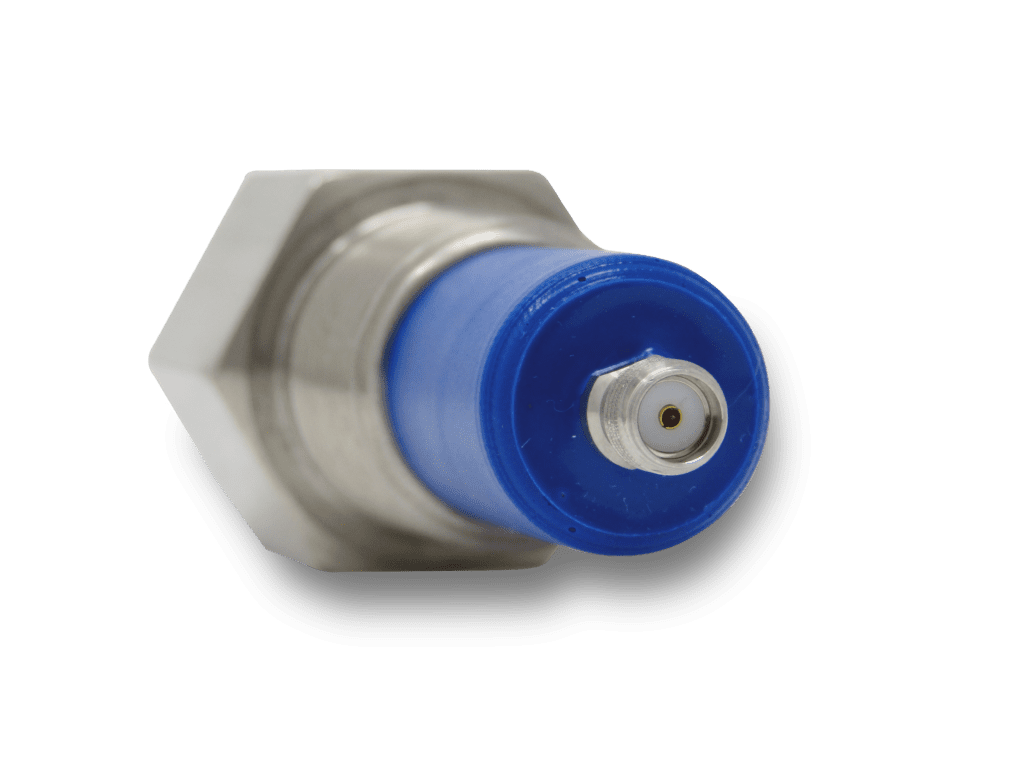 Hermetic coaxial bulkhead connector with NPT mechanical interface