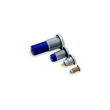 Push-pull connectors hermetically sealed for harsh environments