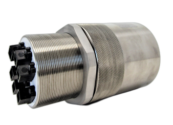 Multi-Optical fiber connectors in signal hermetic vacuum face seal assembly